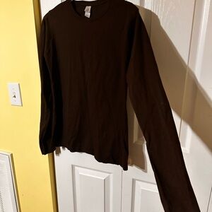 2 pc. ComboGildan Dark Brown Long Sleeve Kids Tee cover is Susan graver